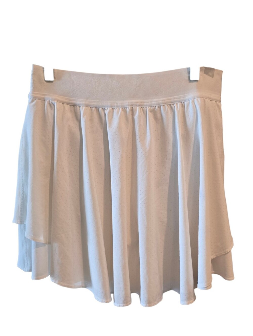 💙 LULULEMON Court Rival White Golf Tennis Skirt Skort 10 W8aert